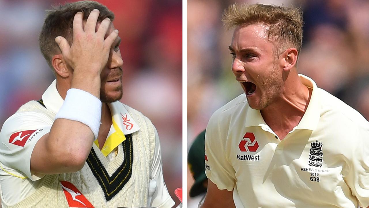 Stuart Broad vs David Warner, Australia vs Inggris, berita kriket, Michael Clarke