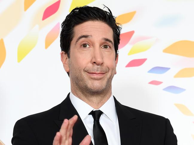 LONDON, ENGLAND - JANUARY 28: David Schwimmer poses in the winners room during the National Television Awards 2020 at The O2 Arena on January 28, 2020 in London, England. (Photo by Gareth Cattermole/Getty Images)