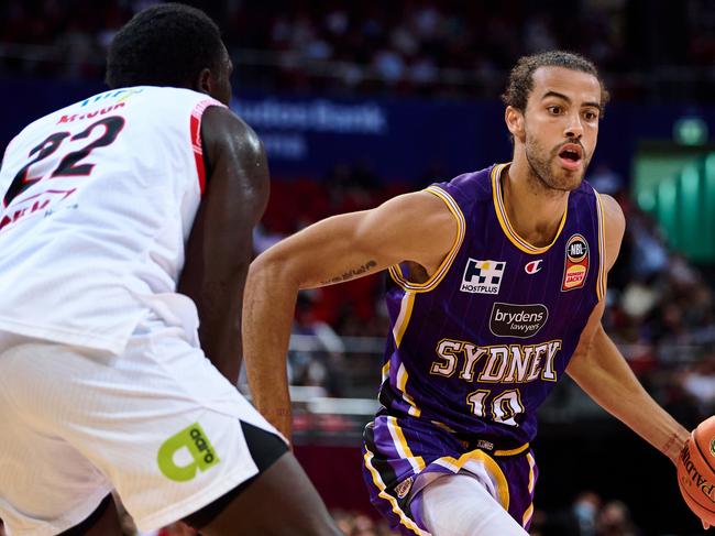 Boomers coach Brian Goorjian is a big fan of Sydney Kings star Xavier Cooks. Picture: Getty Images