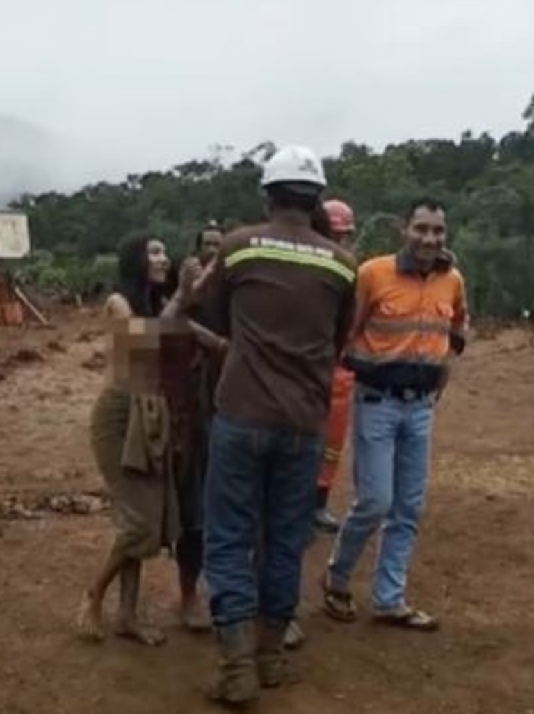 Miners have been spotted interacting with indigenous tribe members. Picture: Supplied