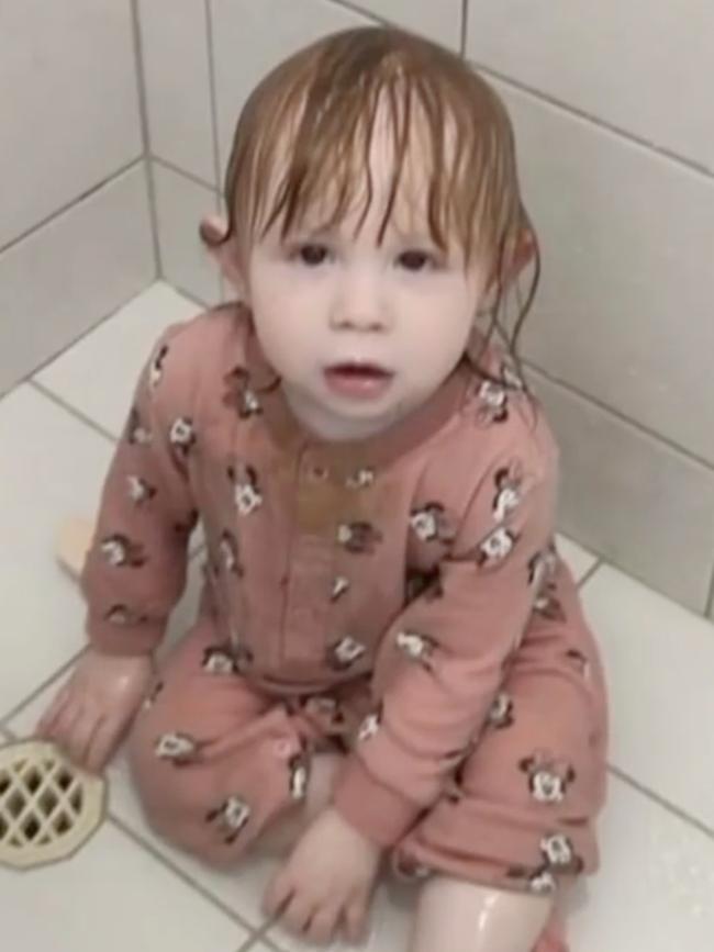 Toddler Alaruh was mauled by her family dog. Picture: 7 NEWS