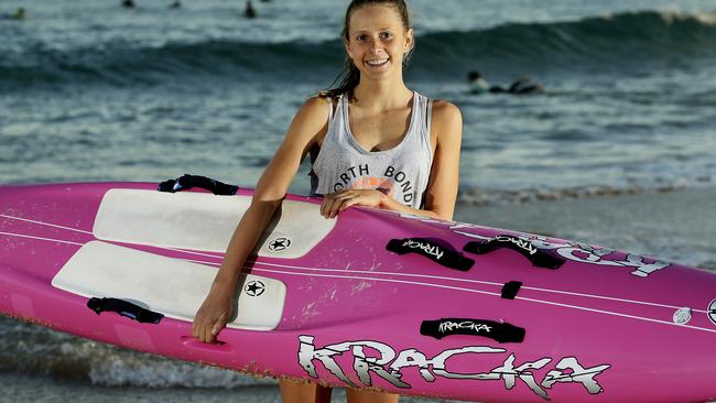 Surf Life saver Lizzie Welbourne is expected to have a strong season. Picture: John Appleyard