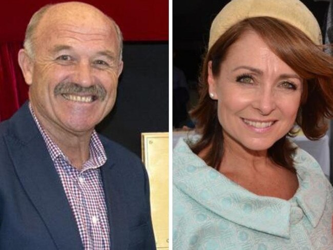 Wally Lewis' new woman has been revealed.