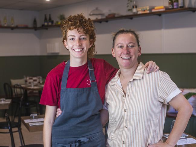 Restaurant Elsie co-owners Tally Argent and Laura Downton. Picture: Supplied.