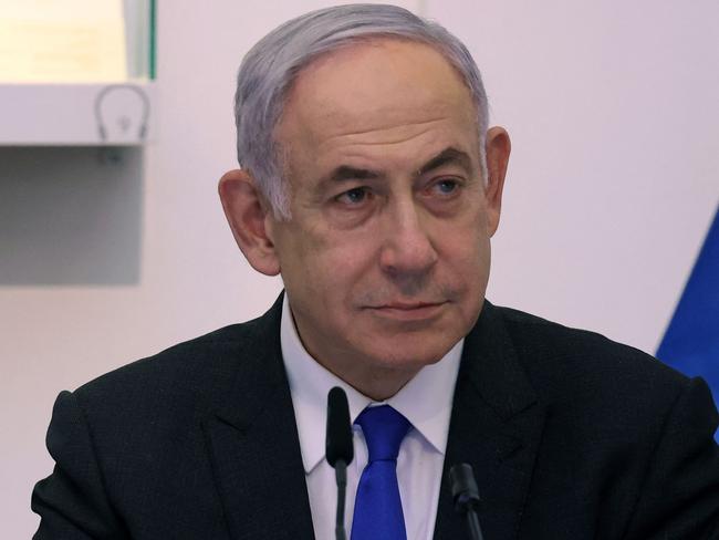 Israel prime minister Benjamin Netanyahu says his country is preparing for strikes. Picture: AFP