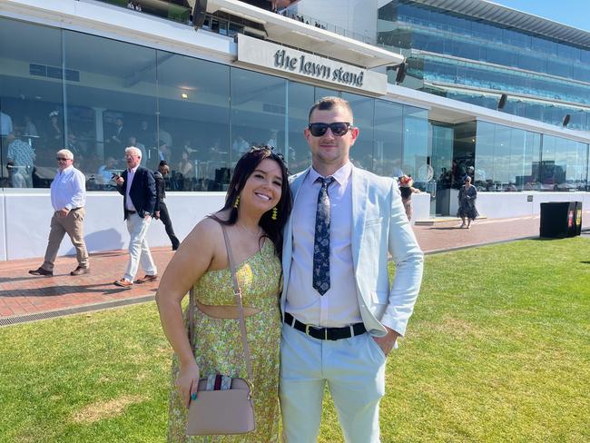 Aleisha Crawford and Calib Simon