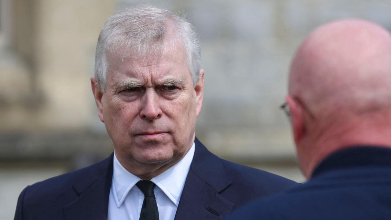 Prince Andrew denies any wrongdoing. Picture: Steve Parsons/Pool/AFP