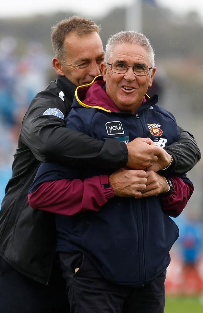 Chris Fagan is now senior coach of the Lions. (Photo by Michael Willson/AFL Photos via Getty Images)