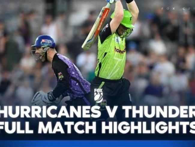 Hurricanes v Thunder – Match Highlights