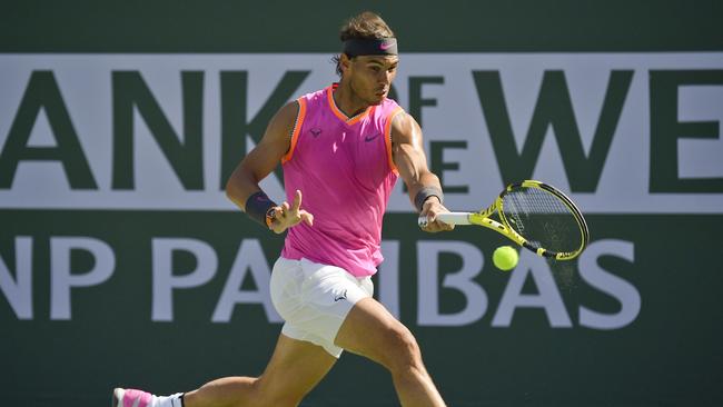 The Indian Wells tennis tournament was called off. Picture: AP