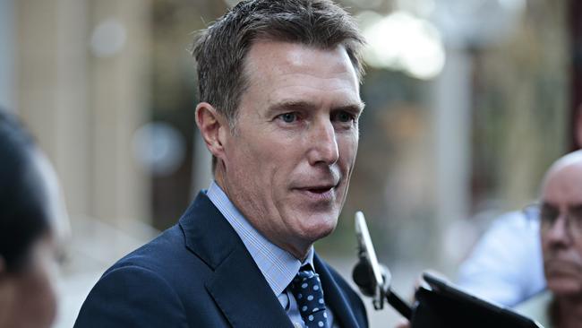 Christian Porter has been under fire after it was revealed he used a blind trust to pay legal fees. Picture: NCA NewsWire / Adam Yip