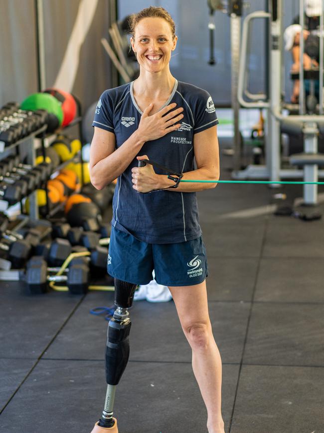 Cole says perceptions of para athletes have changed dramatically in the last 15 years. Picture: Wade Brennan, Swimming Australia