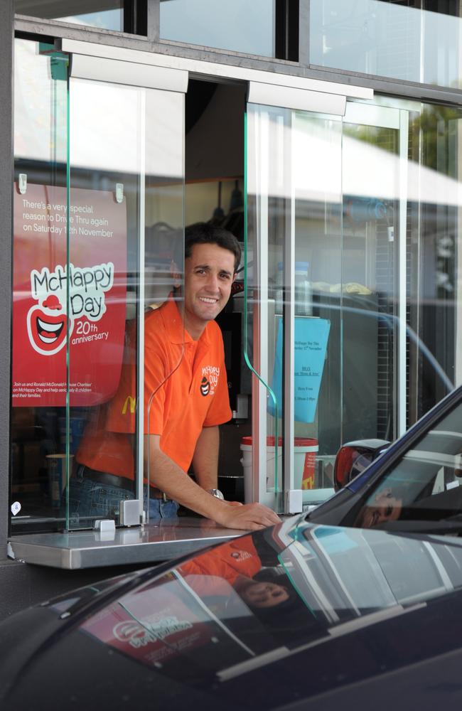 McHappy Day at Aitkenvale McDonalds in 2011.