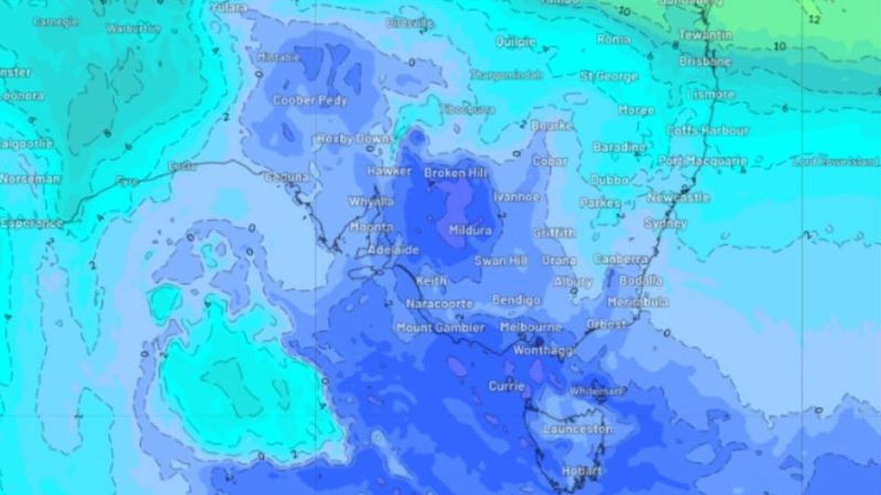 Millions to cop days of rain, icy temps - news.com.au