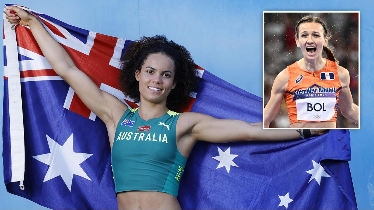 Australia’s fastest woman links up with Olympic superstar