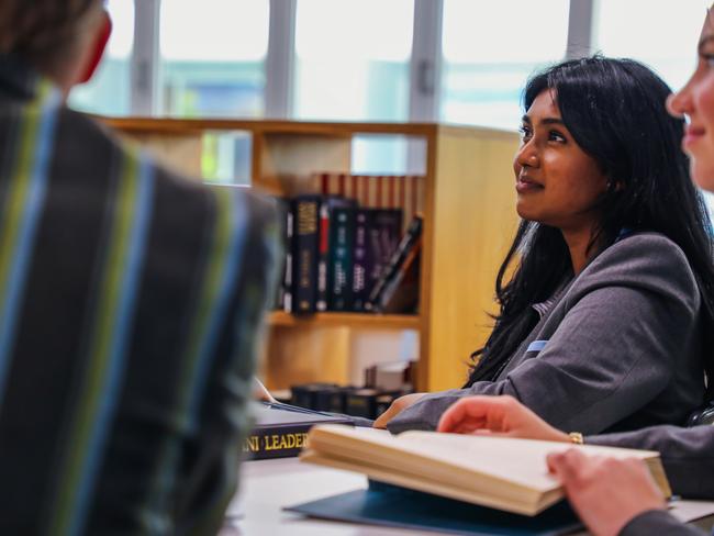 Albert Park College students are free to move around all five of the school’s campuses.