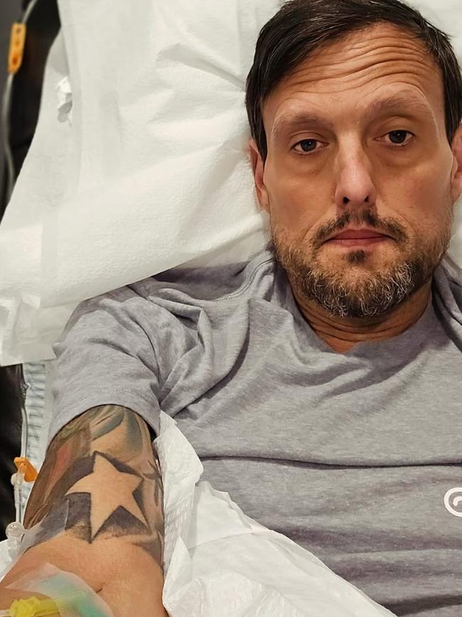 French's last photo, posted to Instagram two weeks ago, showed him receiving an IV drip.