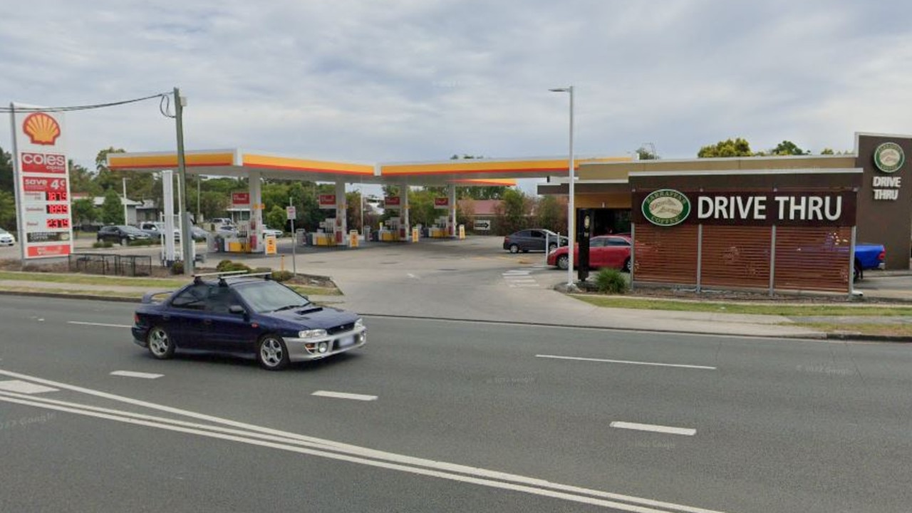 File photo of Zarraffa's drive-through at Booval. PICTURE: FILE/GOOGLE EARTH