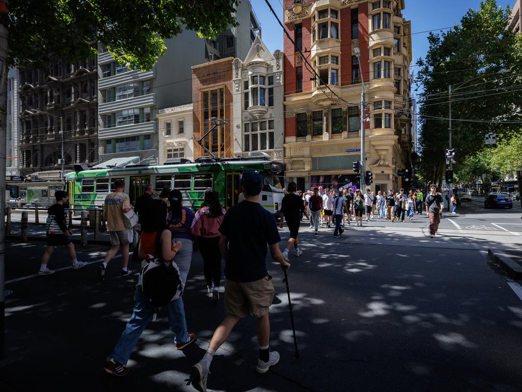 Melbourne isn’t well-placed to cope with its growing population. Picture: NewsWire/ Nadir Kinani