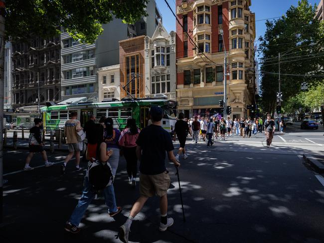 Melbourne isn’t well-placed to cope with its growing population. Picture: NewsWire/ Nadir Kinani