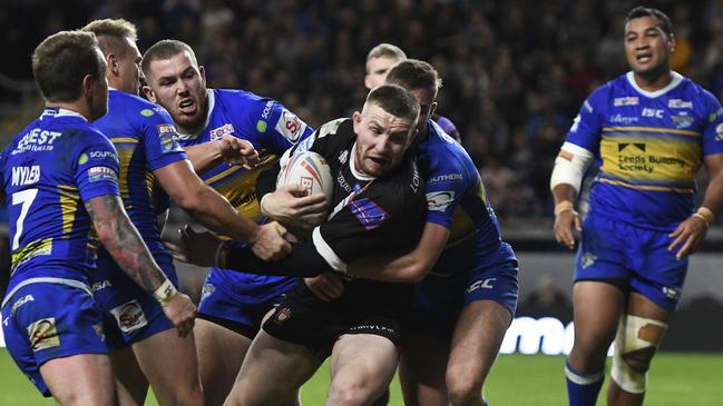 Jackson Hastings was named Super League’s Man of Steel. Picture: George Wood/Getty