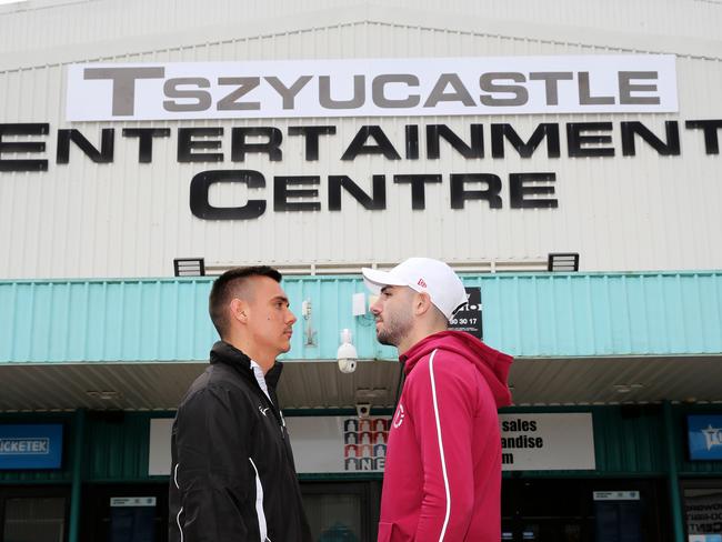 Two years on Michael Zerafa still cops if over the ‘Tim Tszyu stuff’. Picture: Peter Lorimer/Getty Images)