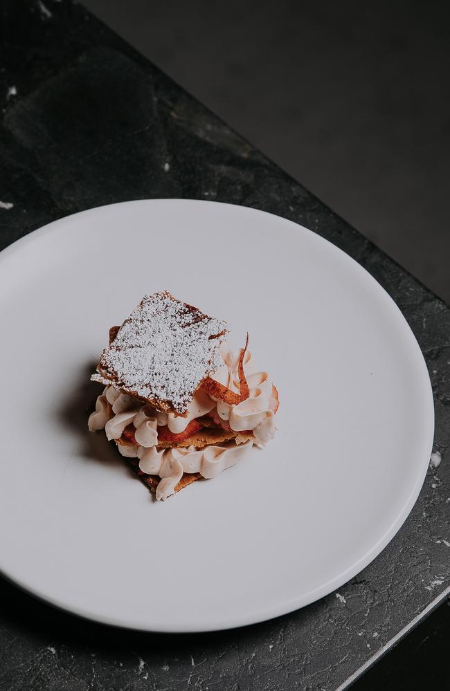 Strawberry mille feuille