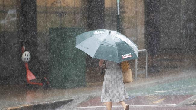 Widespread rain is forecast for southeast Queensland on Monday. Picture: Attila Csaszar