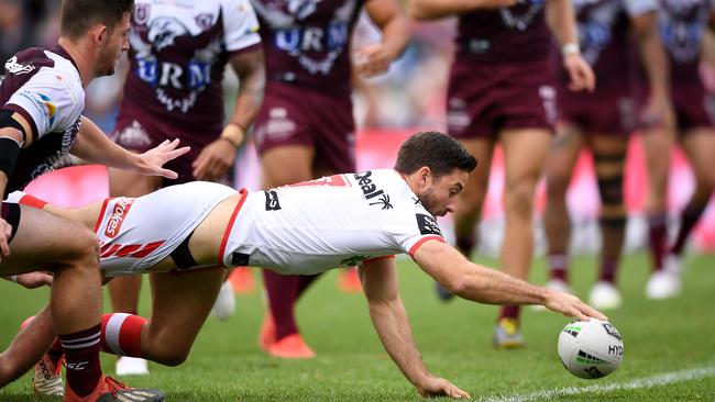 Ben Hunt opened the scoring in the clash. Picture: Joel Carrett