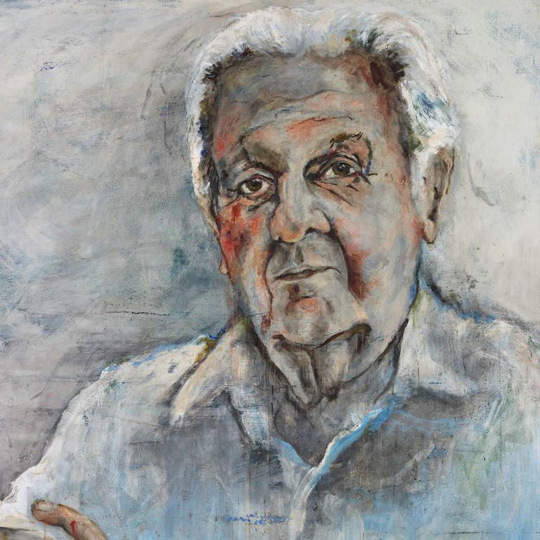 Justine Muller: Jack Mundey. Portrait of union leader and environmentalist Jack Mundey.