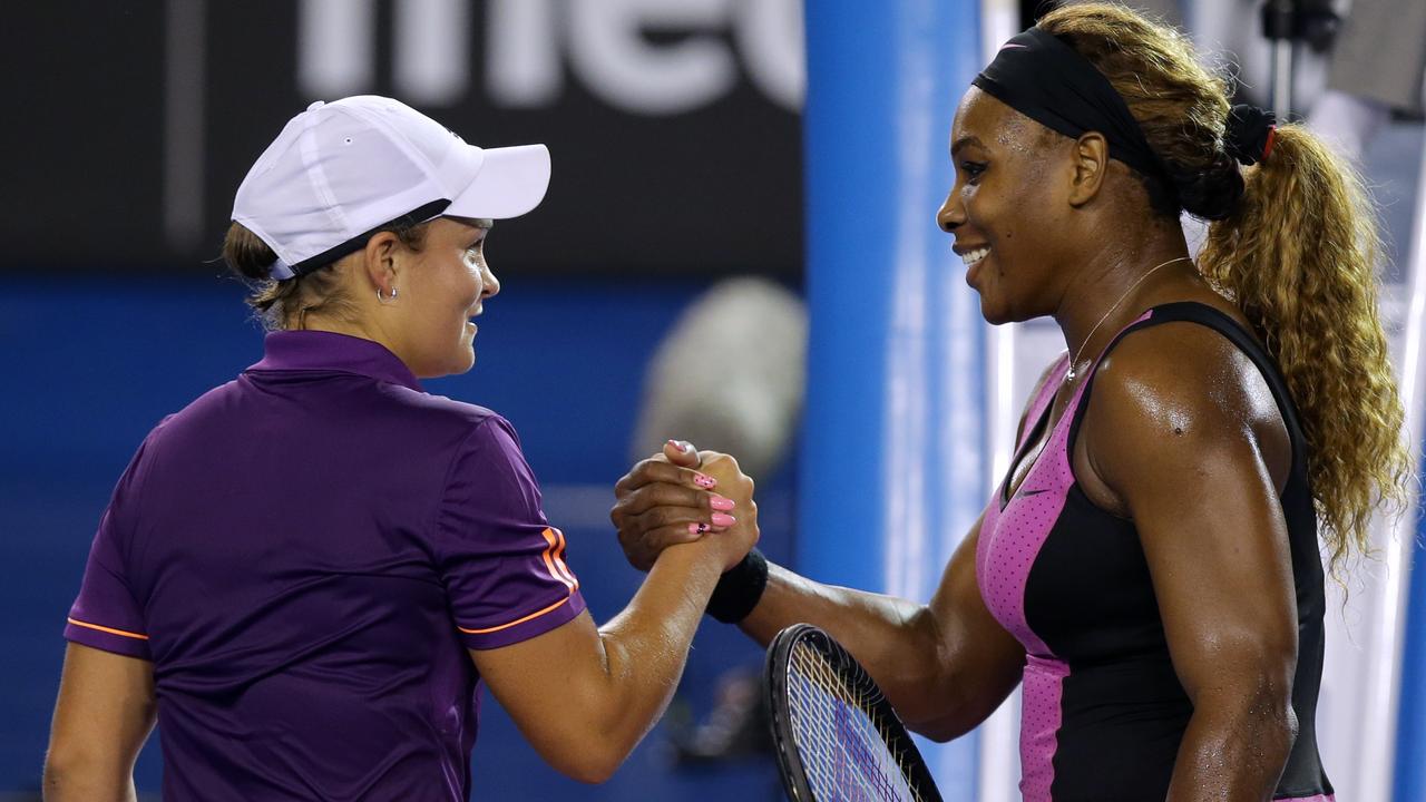 Serena Williams has paid tribute to Ash Barty. Picture: Getty Images