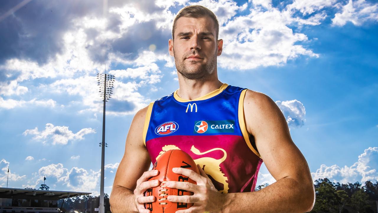 Brisbane Lions player Jack Payne. Picture: Nigel Hallett