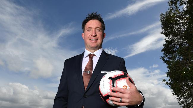 Fowler was yesterday unveiled as Brisbane Roar’s new coach. Picture: AAP