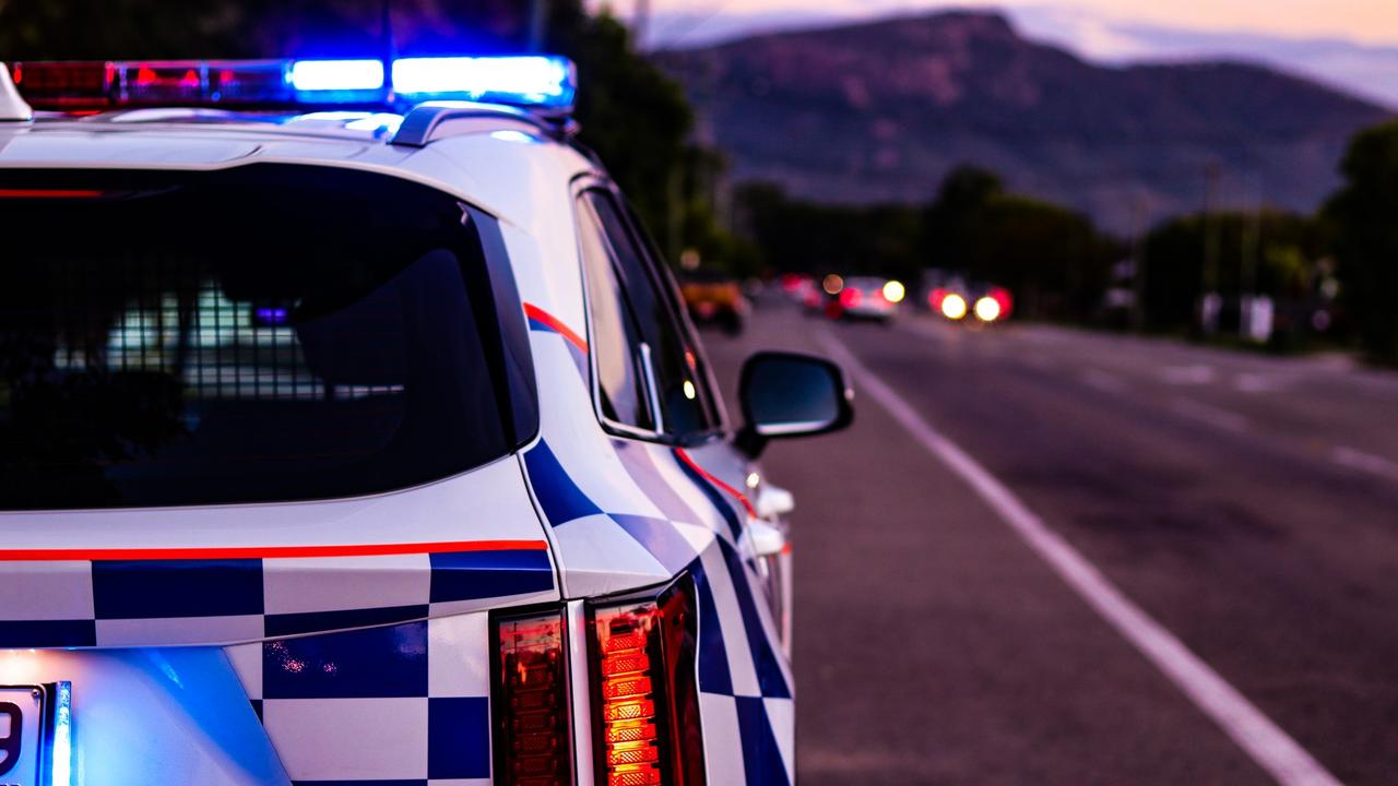 A young Dalby father was fined $1000 for committing a chilling act with a realistic firearm replica while travelling along the Warrego Highway.