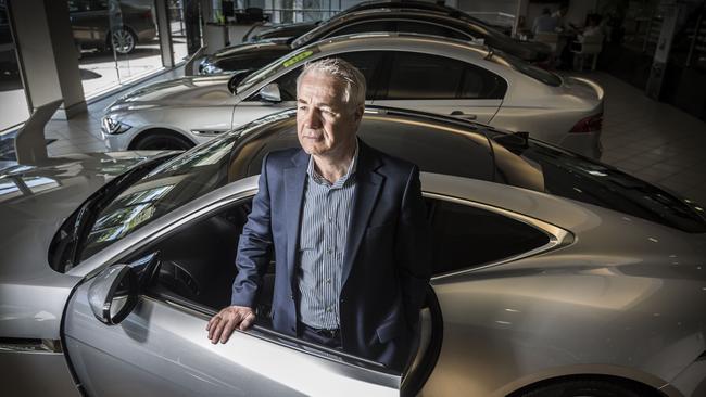 Shares in the nation’s biggest vehicle retail group rallied more than 7 per cent when it provided a trading update. Photo: Glenn Hunt