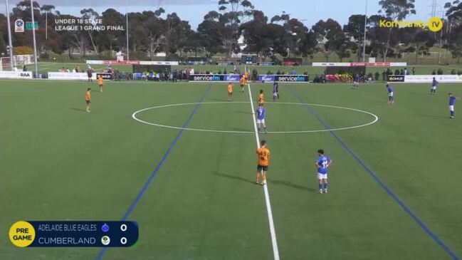 Replay: Football SA NPL and State League Reserves/U18 grand finals - Adelaide Blue Eagles v Cumberland United (SL1 U18)