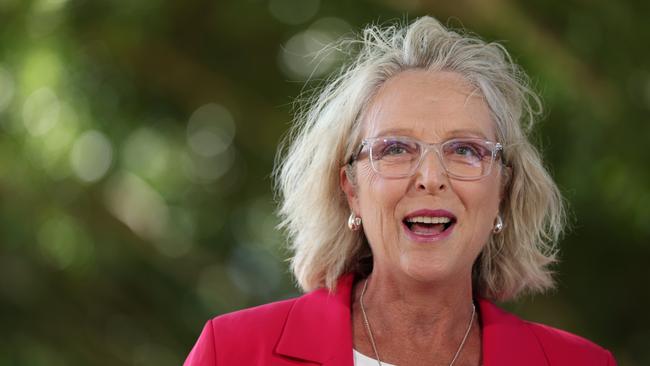 Second time lucky: a jubilant Madonna Jarrett on Sunday. Picture: Lachie Millard