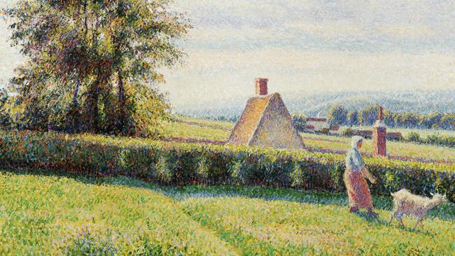 Camille Pissarro, Spring Pasture, 1889. Picture: NGV