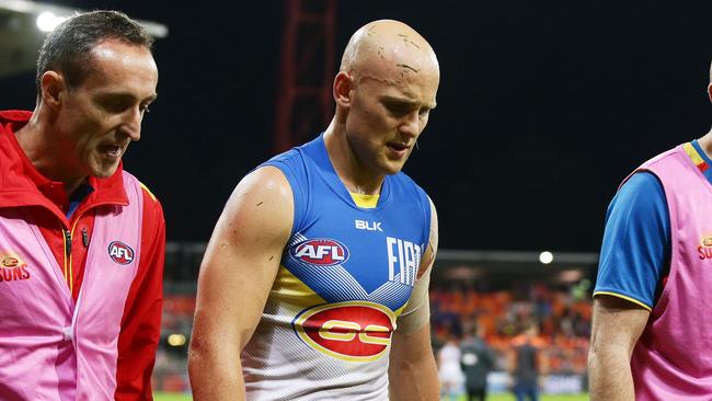 Gary Ablett will miss round nine against the Crows.