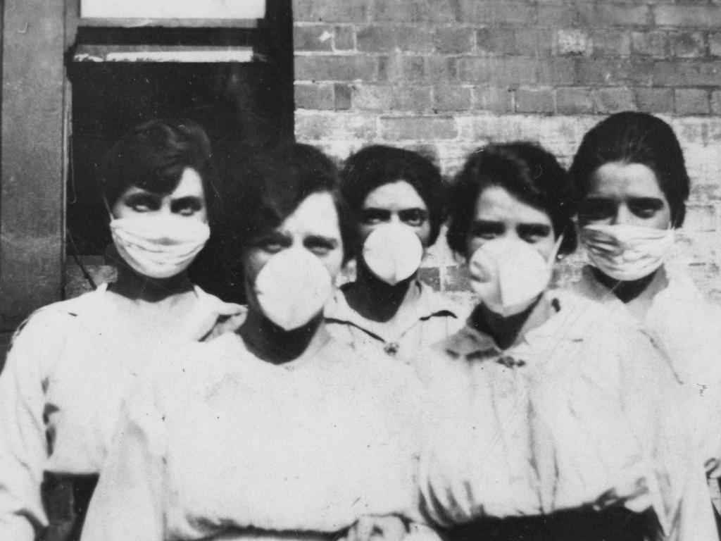 Influenza pandemic 1919 pandemic reaches Australia. Picture: State Library of Queensland