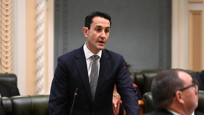 Queensland Leader of the Opposition David Crisafulli. Picture: NCA NewsWire / Dan Peled