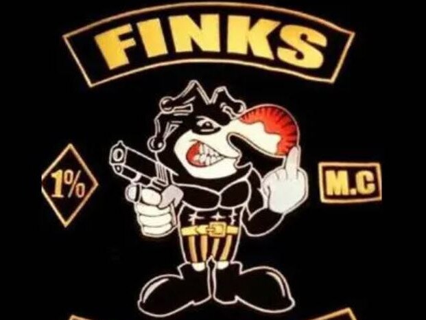 Finks outlaw Motorcycle Club logo. Bikie