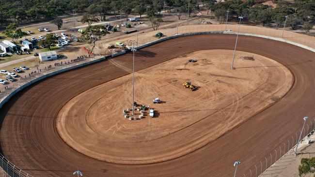 The revamped Tolmer Speedway at Bordertown. Picture: Chloe Rose