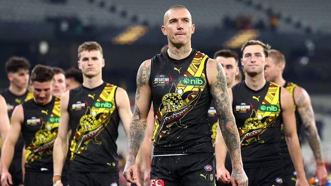 Dustin Martin turned back the clock. Photo by Quinn Rooney/Getty Images.