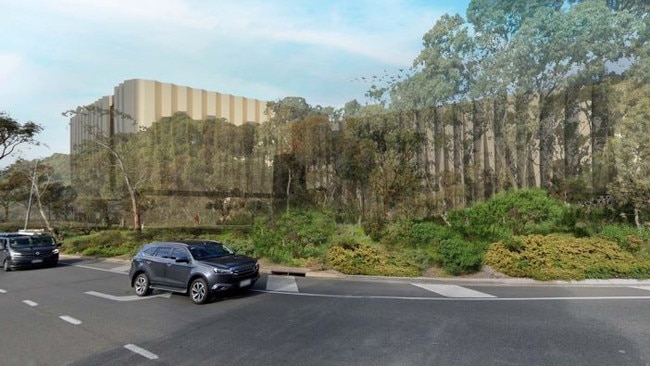 Artist impression of the proposed South Australian Sports Institute headquarters.