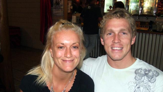 Layla Kirchhoff (Mooloolaba) and Royce Pilling (Mooloolaba) enjoy That one guy concert in 2008. 172016d