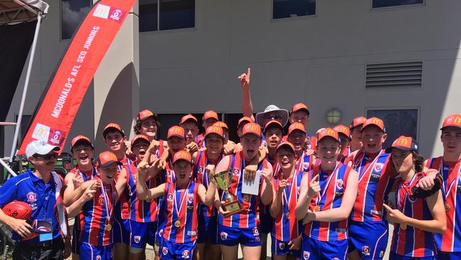 Wilston Grange AFC won the under 14 Central Teal competition.