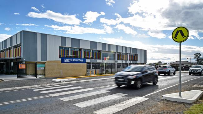 North Kellyville Public School parents are concerned about a lack of safety on Helzett Road. Picture: AAP IMAGE / Troy Snook