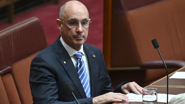 Senator David Van in the Senate last week. Picture: Martin Ollman