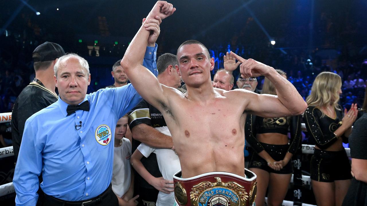 Tim Tszyu has put the boxing world on notice. (Photo by Bradley Kanaris/Getty Images)